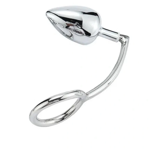 Anal Set with 4663 Hook Stainless DiscreetChoice Ring Cock Steel 0405